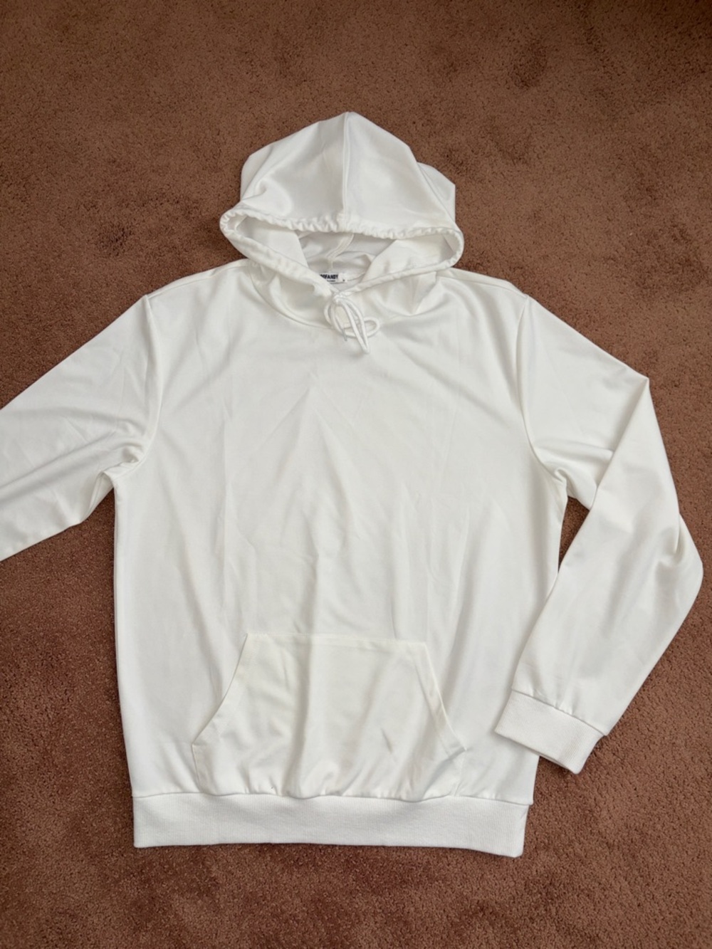 Coofandy White Hoodie
